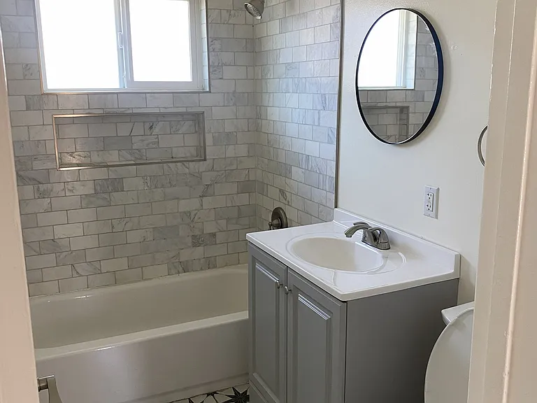 Bathroom.