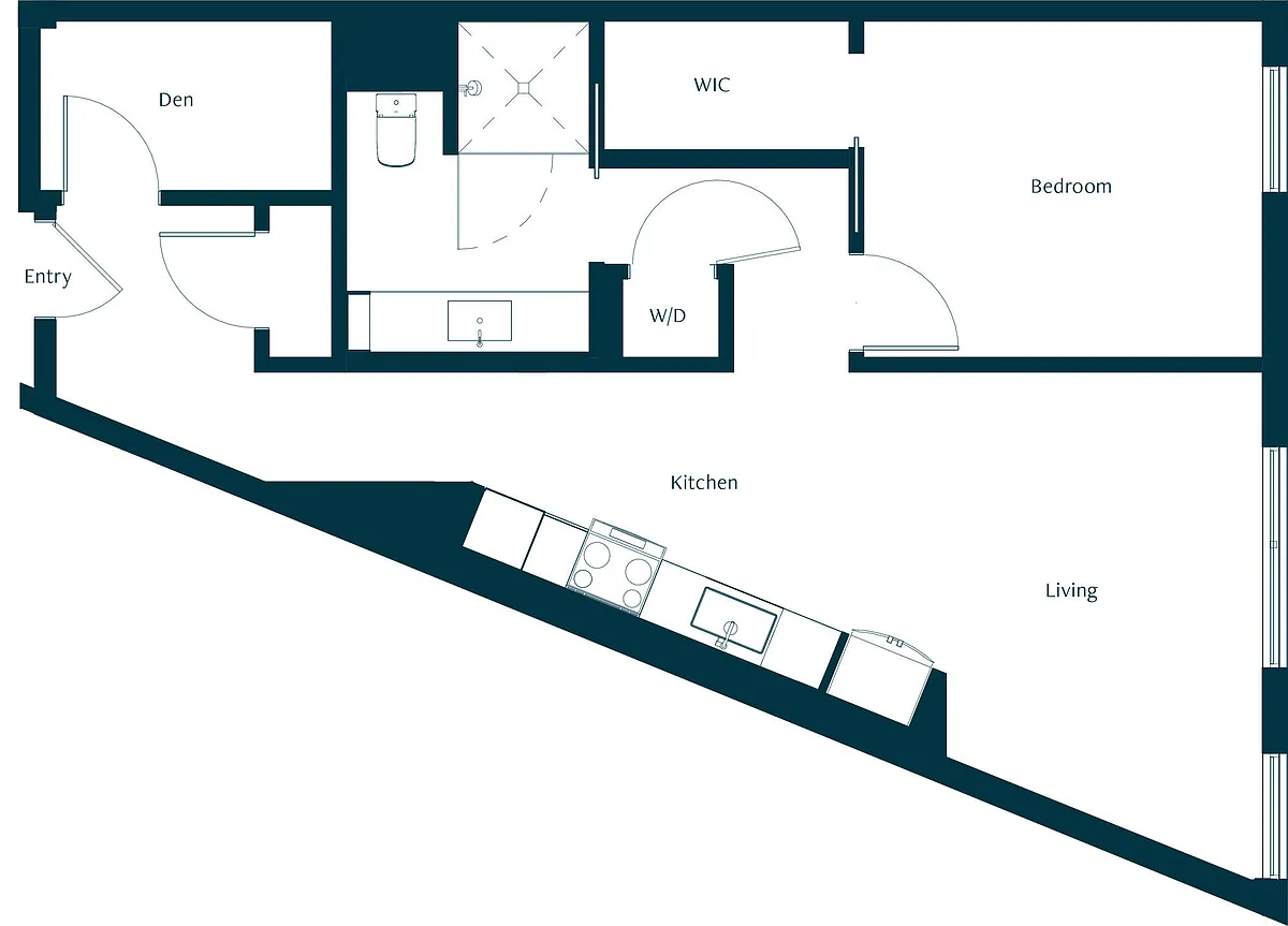 Floor plan A13 Den BMR