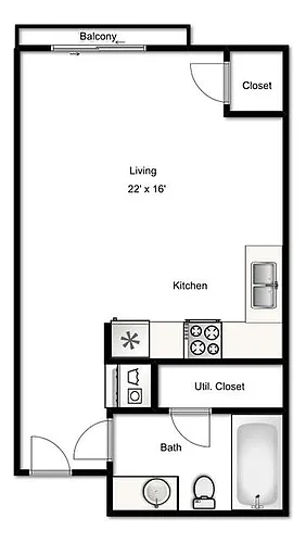 Floor plan Isaac