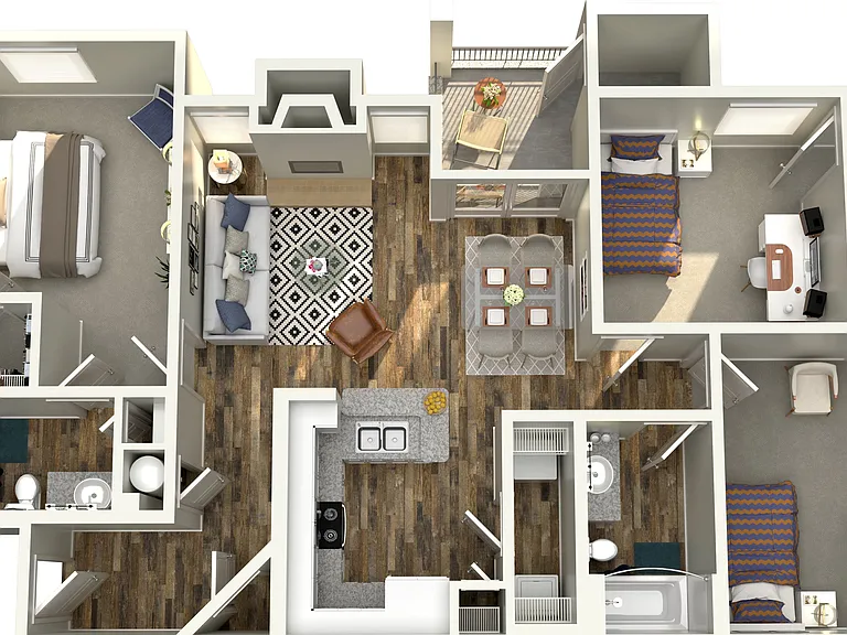 Horizon- Cache Floorplan Horizon- Cache Floorplan