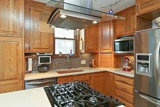 Remodeled kitchen