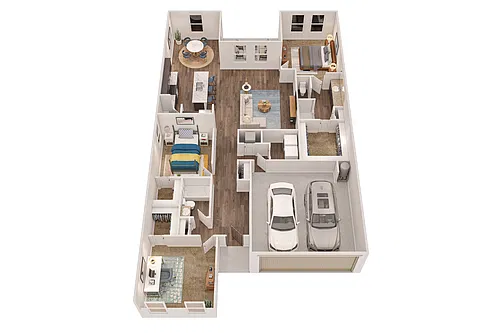Floor plan Hawking