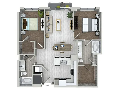 Floor plan B1