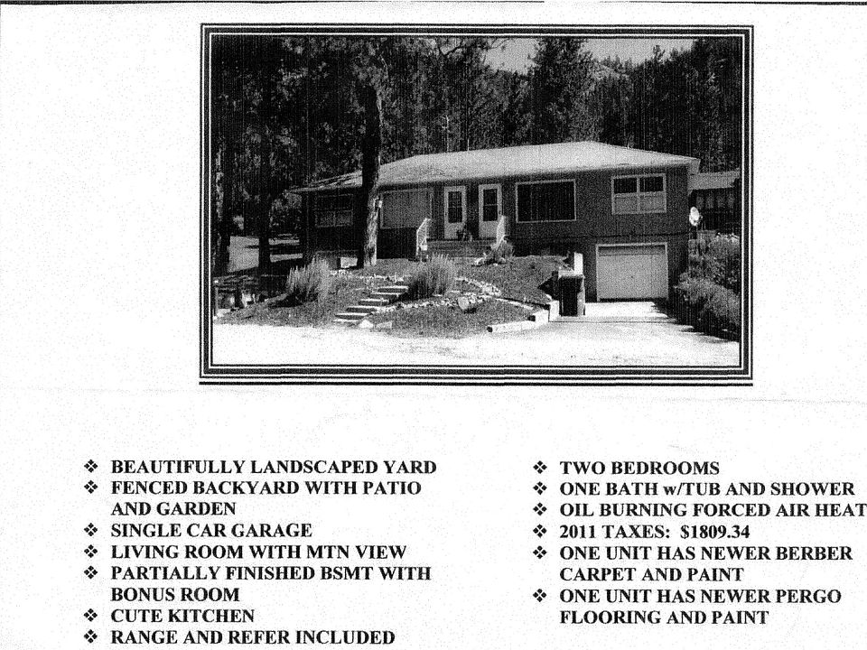 Front view of duplex