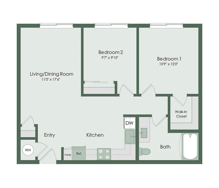 Floor plan 2X1