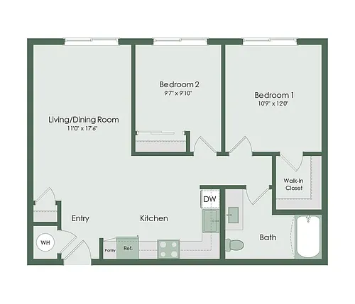 Floor plan 2X1