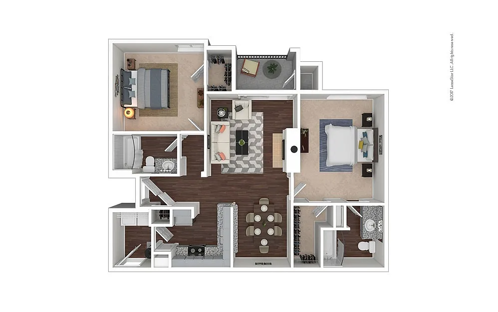 Floor plan Pflugerville B5