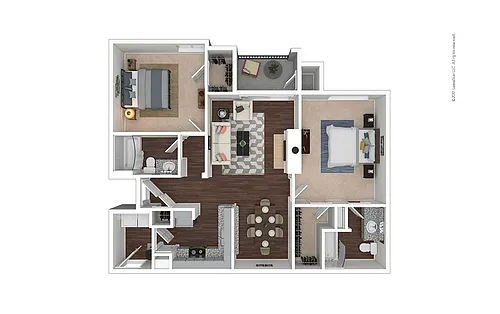 Floor plan Pflugerville B5
