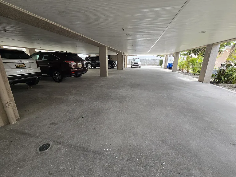 COVERED PARKING WITH TWO SPACES