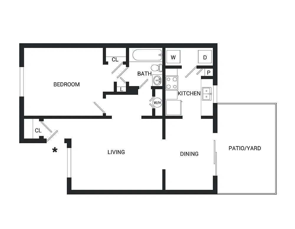 Floor plan A1 Raintree