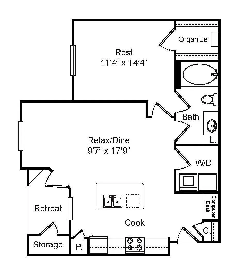 Floor plan A2