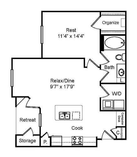 Floor plan A2