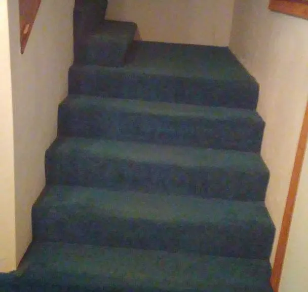unit 200 stairs up from entrance
