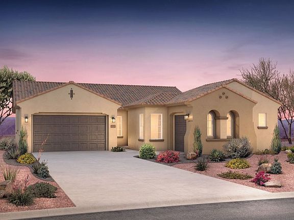 The Catalina home design features a large single story with 3-car garage and open living spaces.