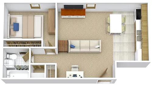 Floor plan Ballast