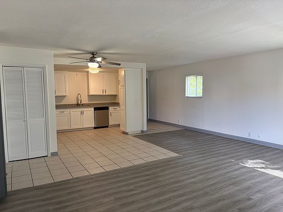 Living room and Kitchen
