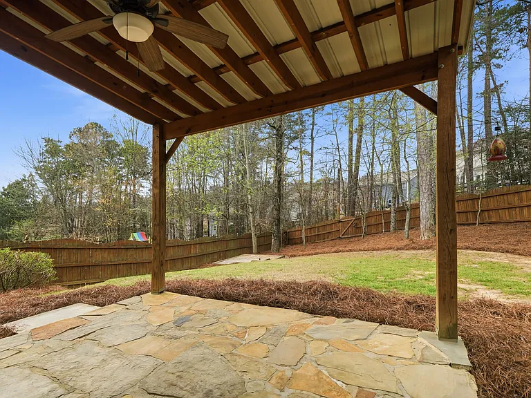 Covered patio
