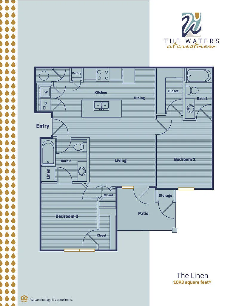Floor plan The Linen