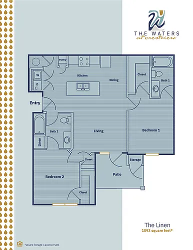 Floor plan The Linen