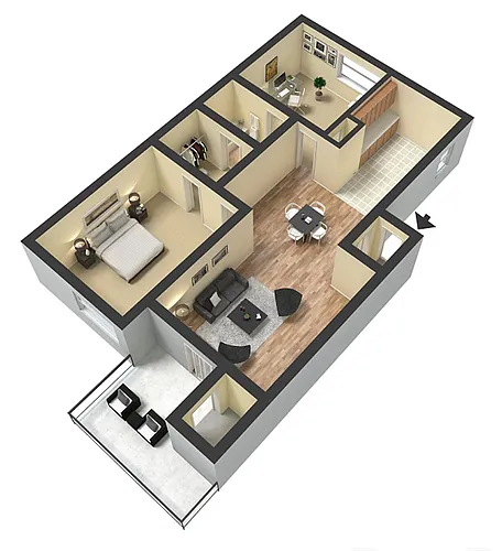 Floor plan Executive 1