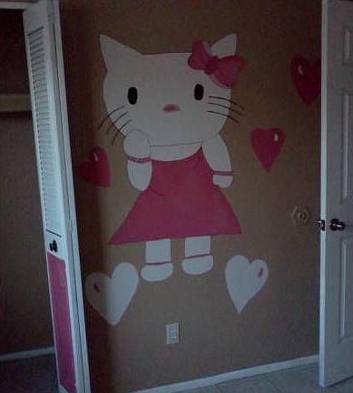 Hello Kitty is in same rm