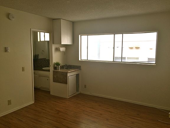 Bedroom/Living room includes a large window providing natura