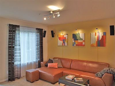 living room facing west