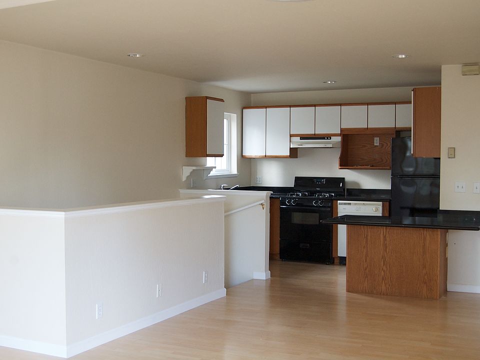 view into kitchen