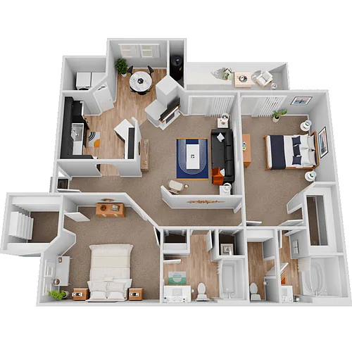 Floor plan 2X2