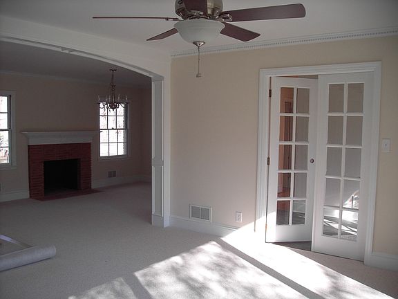 Living room to Den w/FP