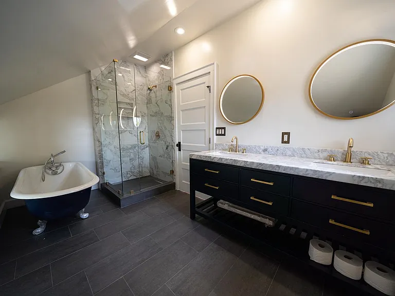 Master bathroom