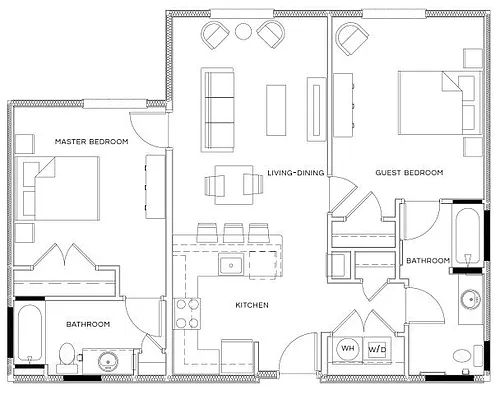 Floor plan The Landing