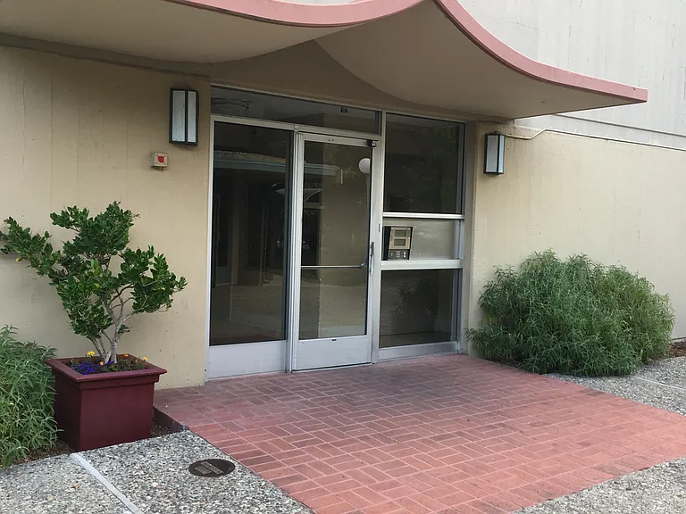 side door entrance to building