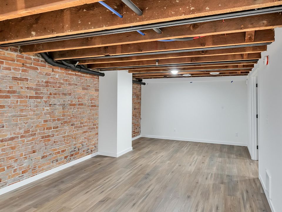 Living room open to kitchen/dining