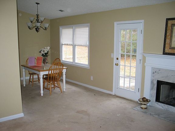 Side view of Living Room & Dining Room