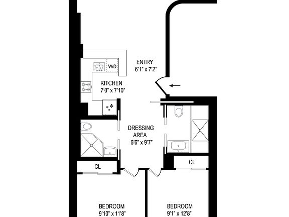 2nd image of 221 W 13th St Floor 2