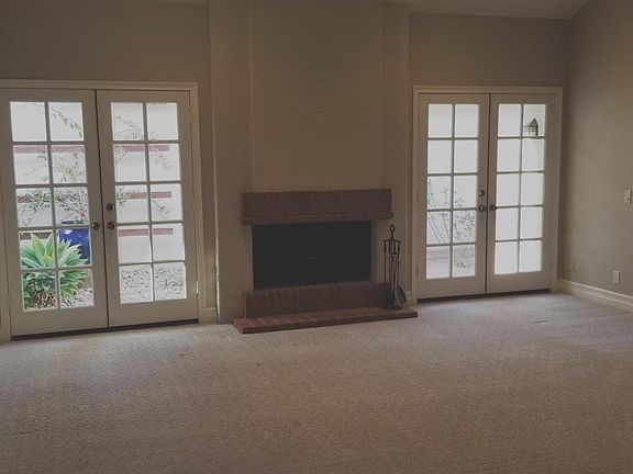 Living Room with French doors to garden