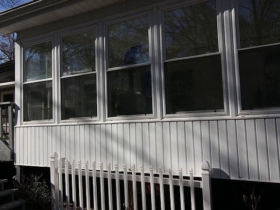 Sunroom from outside view