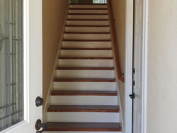 First set of stairs to main living area