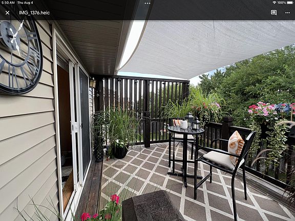 Backyard deck