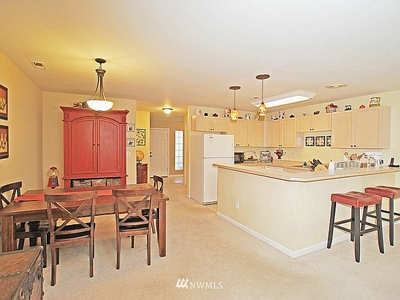 Kitchen from the living room