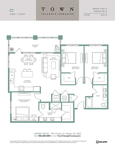 Floor plan C1