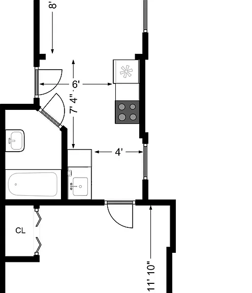 306 E 11th St #4C — Photo 12