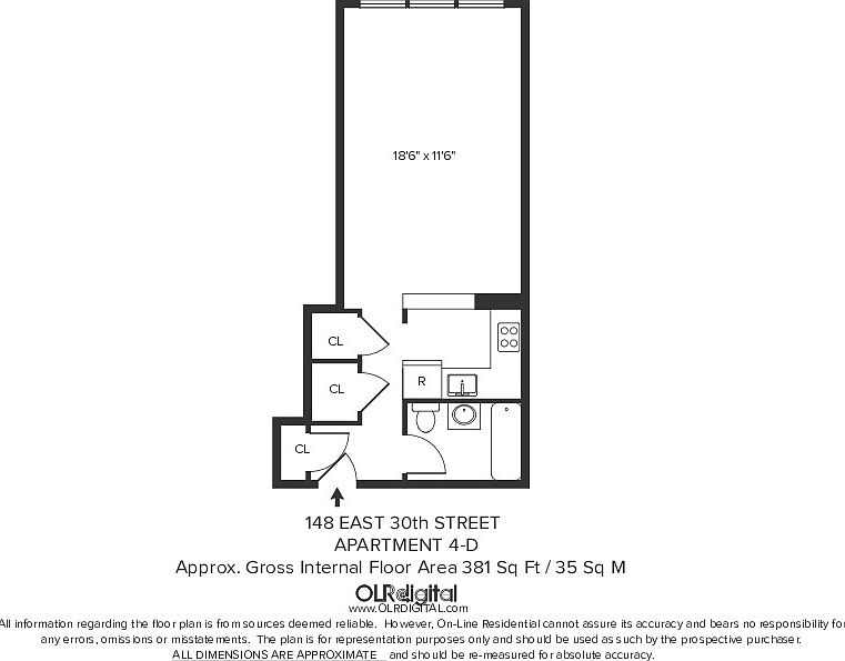 1st image of 148 E 30th St APT 4D