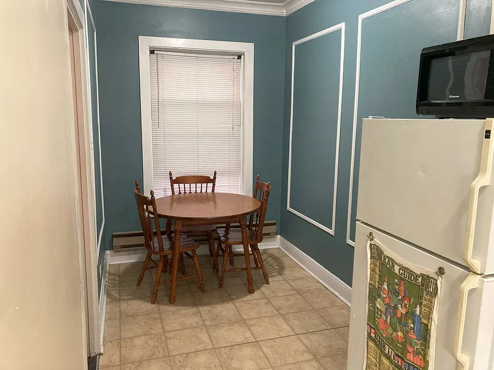 Eating area of kitchen