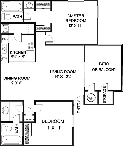 Floor plan Olive
