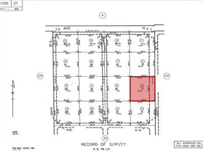 125th East St Lot 3, Lancaster, CA, 93535