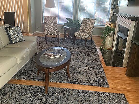 Living Room:  12' x 19'