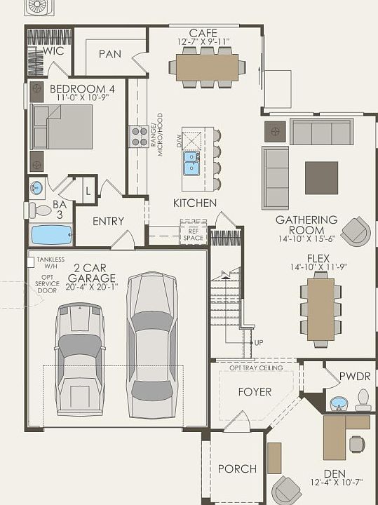 First Floor 4 br 3.5 ba