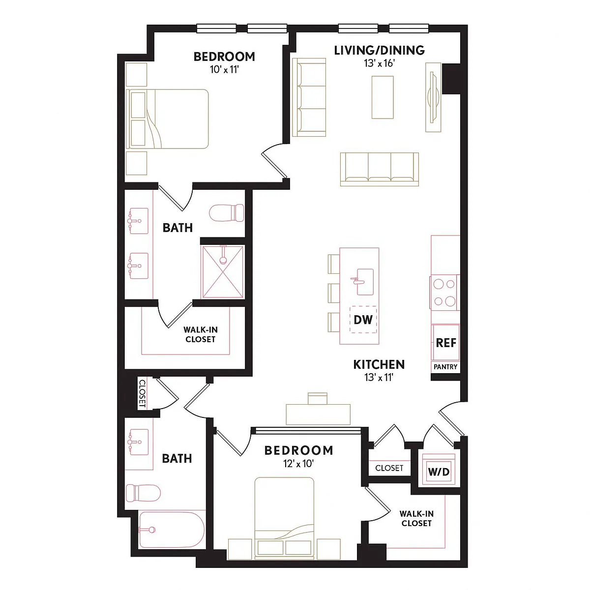 Floor plan BU1